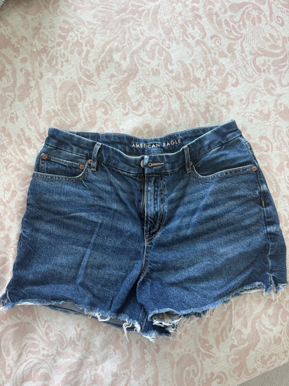 American Eagle Outfitters Blue Denim Cutoff Shorts